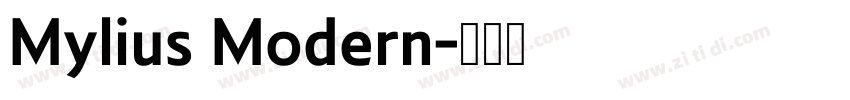 Mylius Modern字体转换 Mylius Modern字体转换